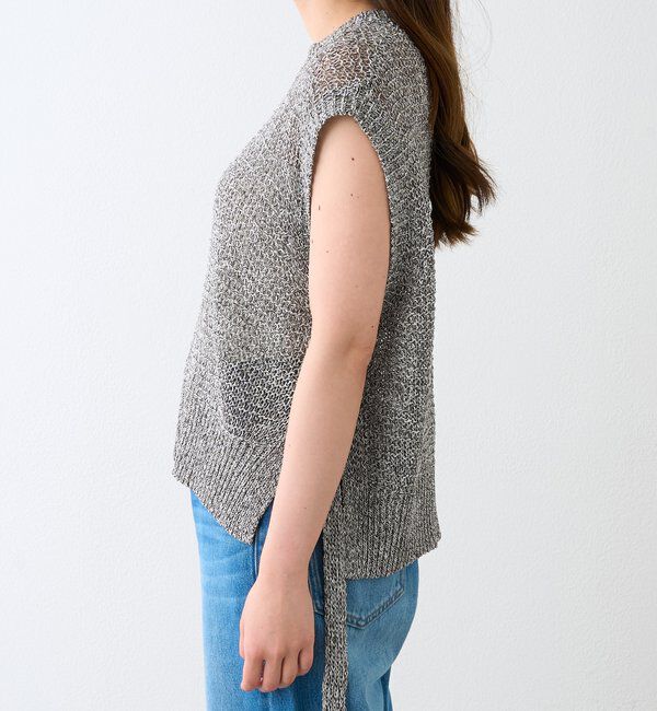  「予約【鮮度抜群】ラスティックニットベスト」|ニット・セーター|
