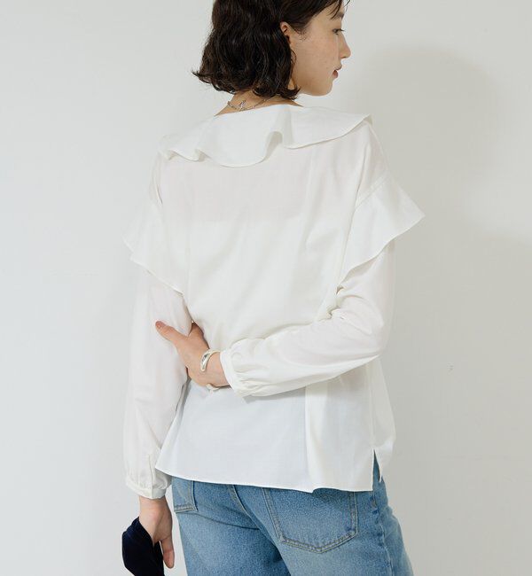  「ラッフルフリルブラウス」|シャツ・ブラウス|