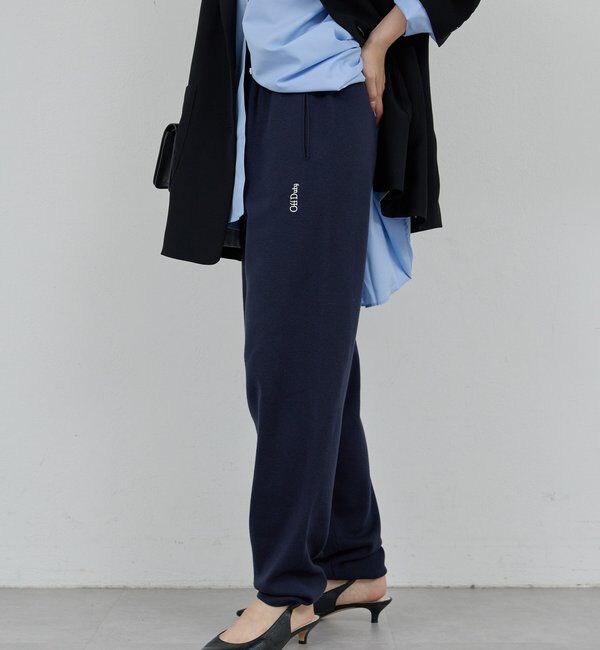  「【WALANCE】シーウール&times;オーガニックコットンニットパンツ/別注」|チノ|