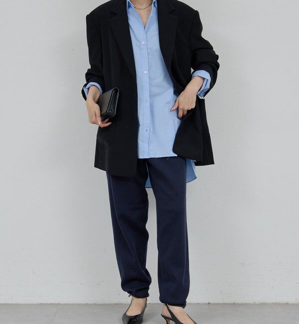  「【WALANCE】シーウール&times;オーガニックコットンニットパンツ/別注」|チノ|