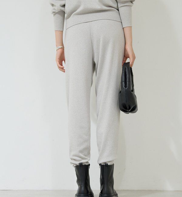  「【WALANCE】シーウール&times;オーガニックコットンニットパンツ/別注」|チノ|