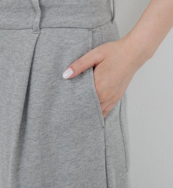  「【HERITANOVUM】 テリータックワイドパンツ」|チノ|