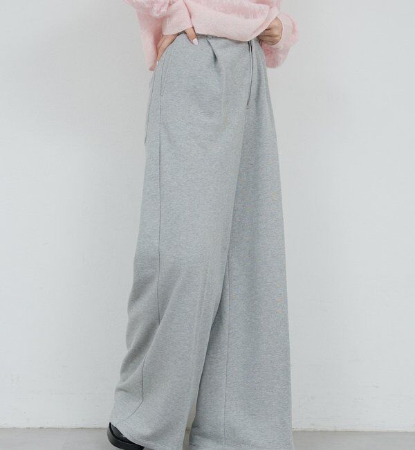  「【HERITANOVUM】 テリータックワイドパンツ」|チノ|