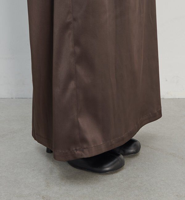  「【ルミネ限定カラー】【手洗い可能】ストレッチサテンタイトスカート」|スカート|