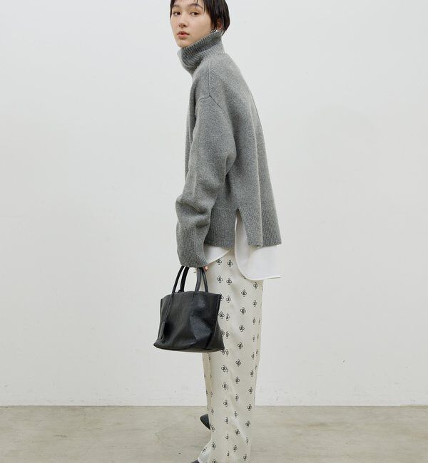  「【手洗い可】ウールタートルプルオーバー」|ニット・セーター|