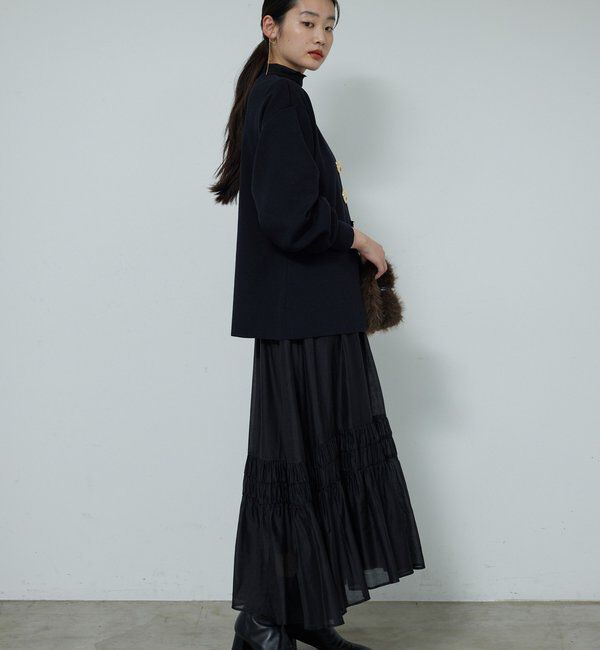  「ギャザーフレアスカート」|スカート|