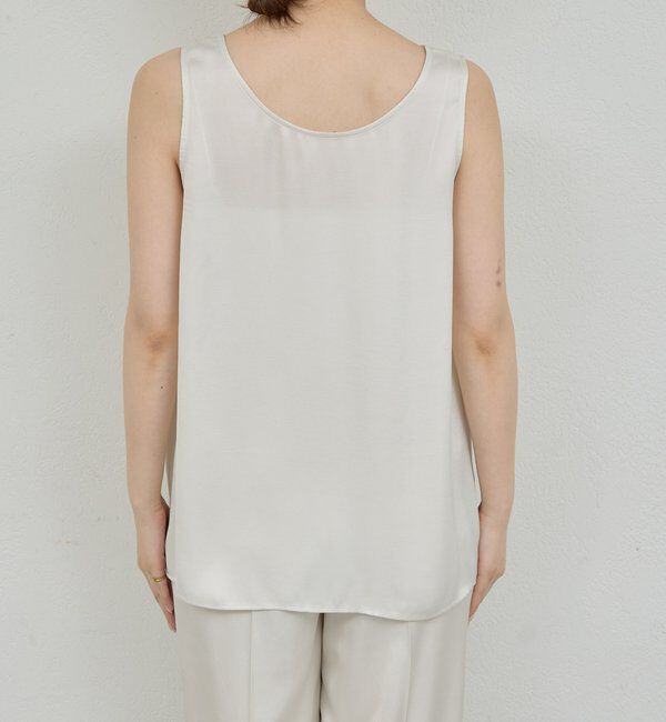  「エアリーサテンタンク」|シャツ・ブラウス|