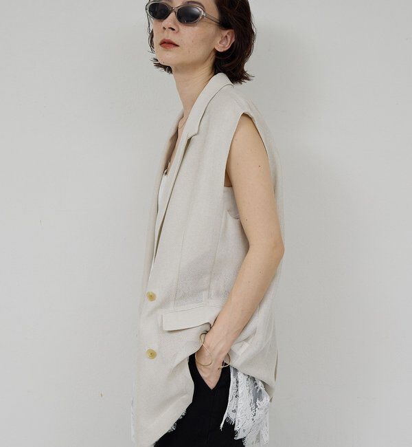  「メッシュダブルジレ」|ベスト・ジレ|