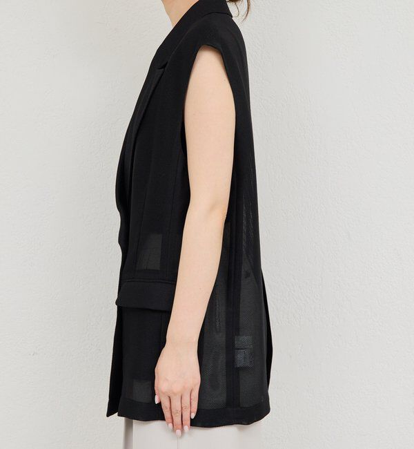  「メッシュダブルジレ」|ベスト・ジレ|