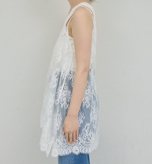  「コードレースキャミチュニック」|シャツ・ブラウス|