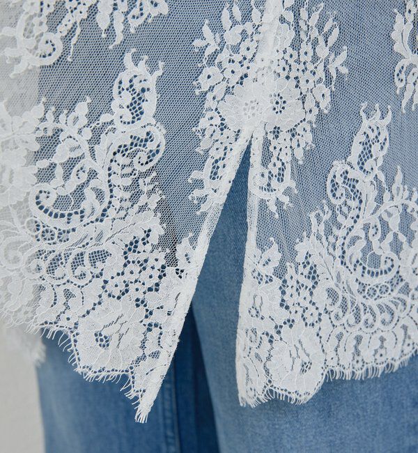  「コードレースキャミチュニック」|シャツ・ブラウス|