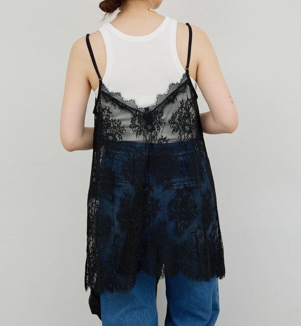  「コードレースキャミチュニック」|シャツ・ブラウス|