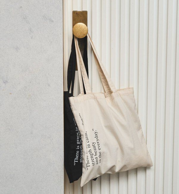  「ロゴトートバッグ」|トートバッグ|ライトベージュ