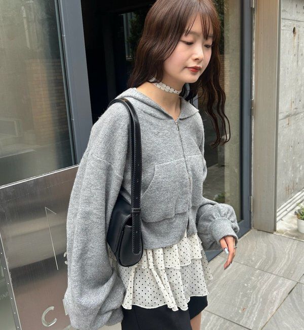  「ドットティアードプルオーバー」|Tシャツ・カットソー|