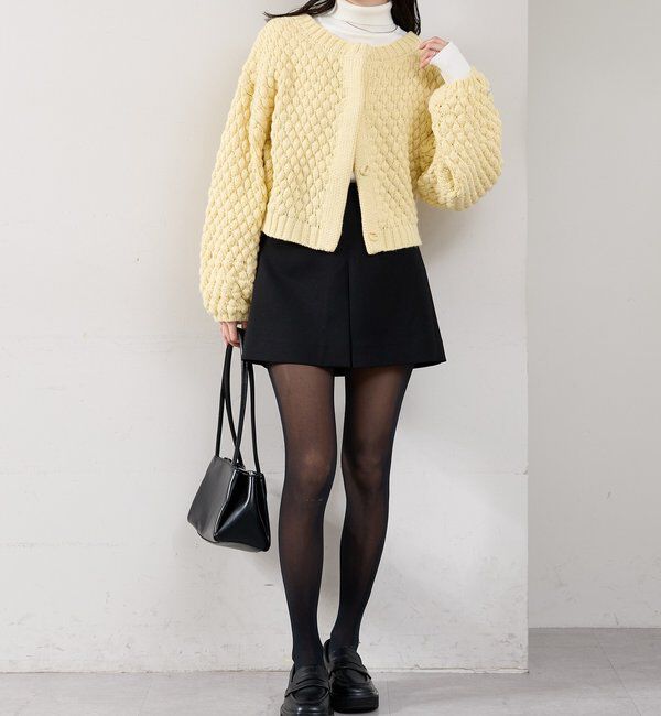  「ポコポコニットカーディガン」|カーディガン|