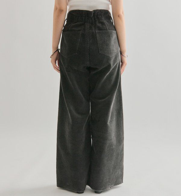  「コーデュロイ ウェーブパンツ」|チノ|