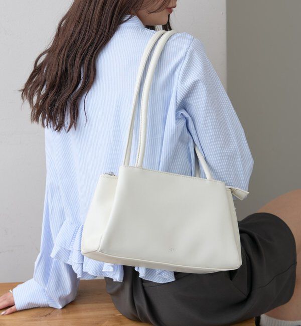  「loti 3ポケットBAG」|ショルダー・メッセンジャー|オフホワイト