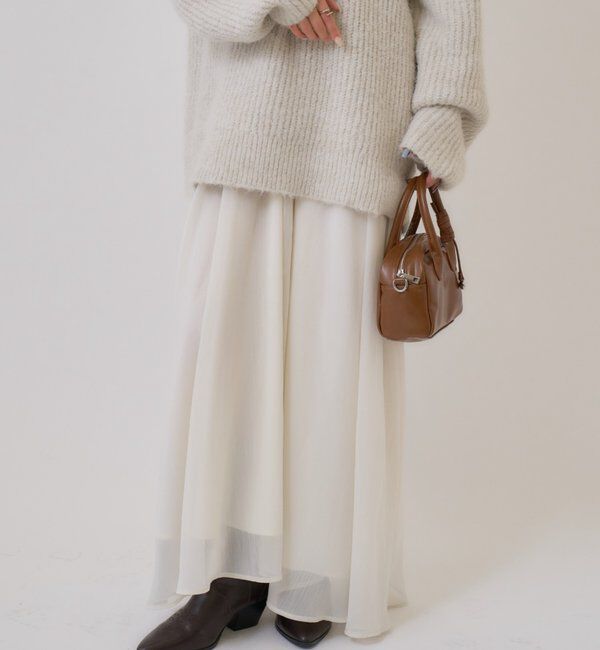  「シアーキャミSETワンピース」|ワンピース|