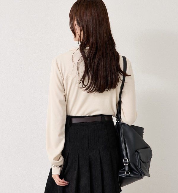  「リブヘンリーネックプルオーバー」|Tシャツ・カットソー|