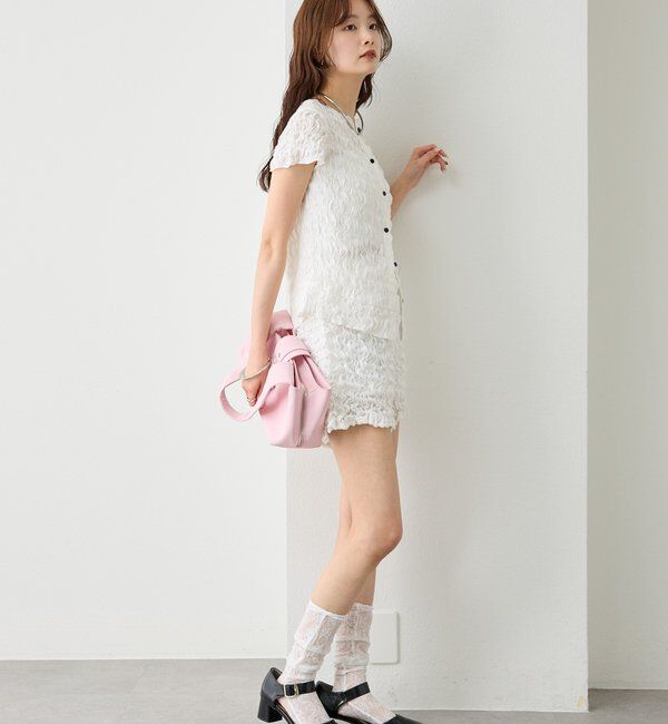  「エアリーシャーリングショートパンツ」|チノ|