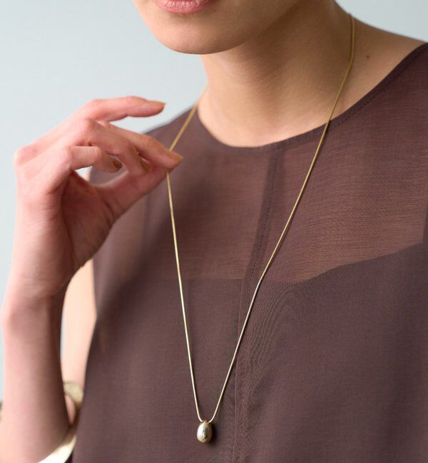  「【GALENA/ガレナ】EGGネックレス」|ネックレス|