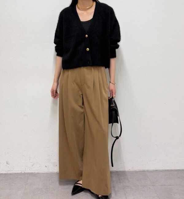  「シャギーショートニットカーディガン」|ニット・セーター|