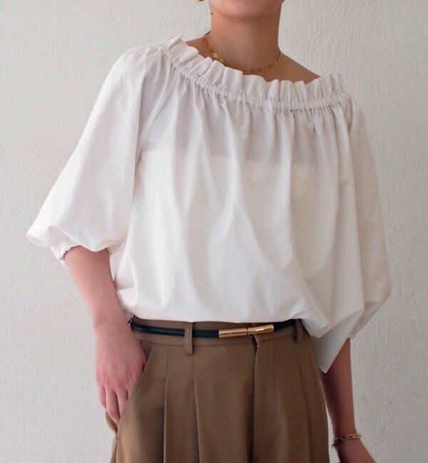  「オフショルブラウス」|シャツ・ブラウス|