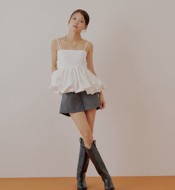  「バックネームショートパンツ」|チノ|