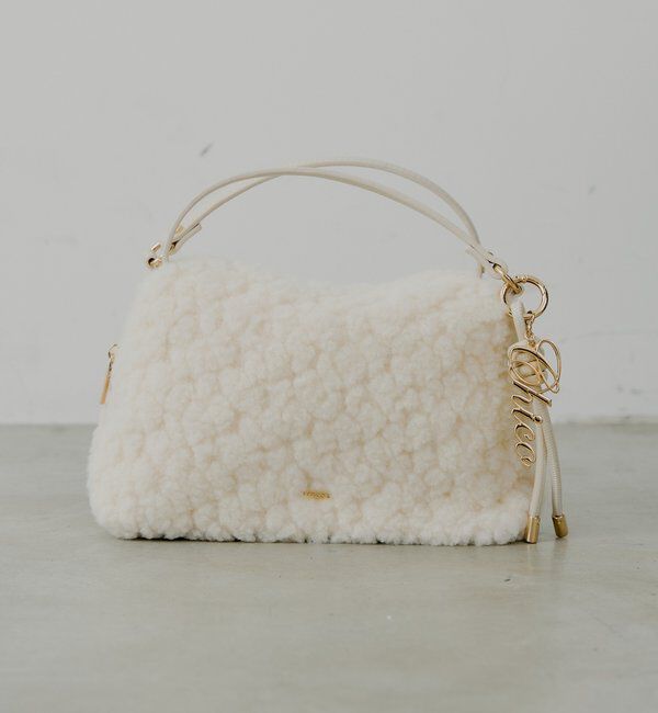  「アソートダブルハンドルショルダーバッグ」|ショルダー・メッセンジャー|アイボリー