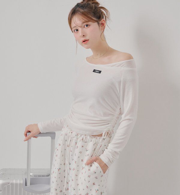  「ワンショルレイヤードTシャツ」|Tシャツ・カットソー|