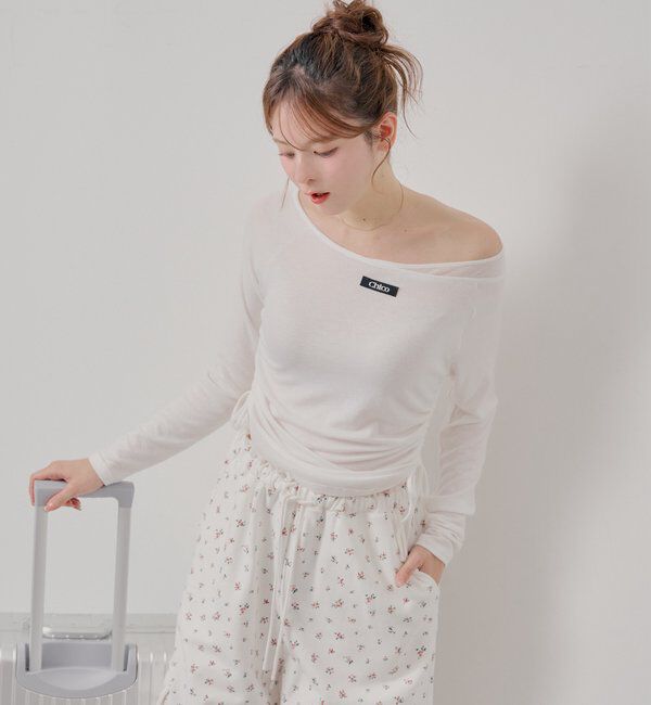  「ワンショルレイヤードTシャツ」|Tシャツ・カットソー|