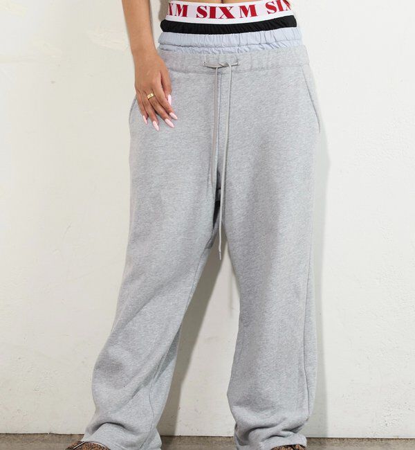  「【新色追加】Six M/シックスエム トリプルレイヤードパンツ」|チノ|