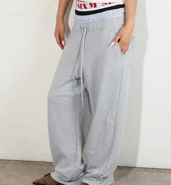  「【新色追加】Six M/シックスエム トリプルレイヤードパンツ」|チノ|