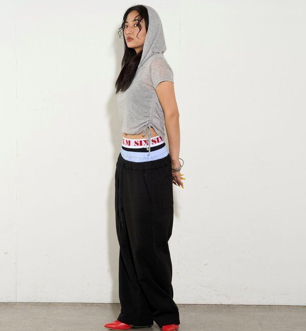  「【新色追加】Six M/シックスエム トリプルレイヤードパンツ」|チノ|