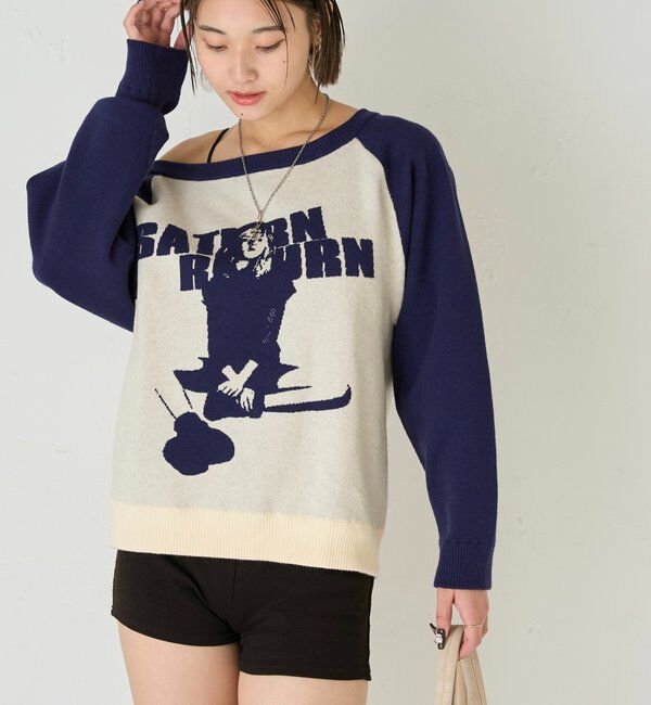  「シャーロットオフショルニット」|ニット・セーター|