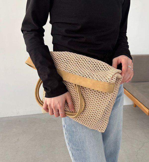  「スクエアメッシュトートバッグ」|トートバッグ|