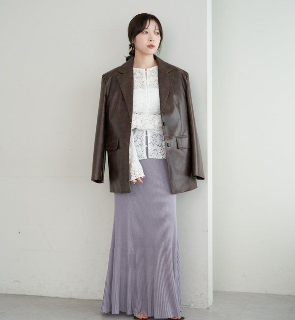 「レザーテーラージャケット」|テーラードジャケット|