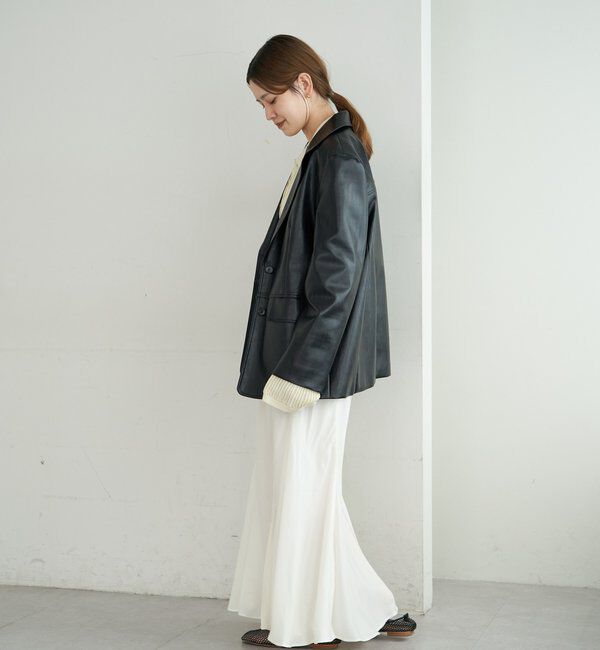  「レザーテーラージャケット」|テーラードジャケット|
