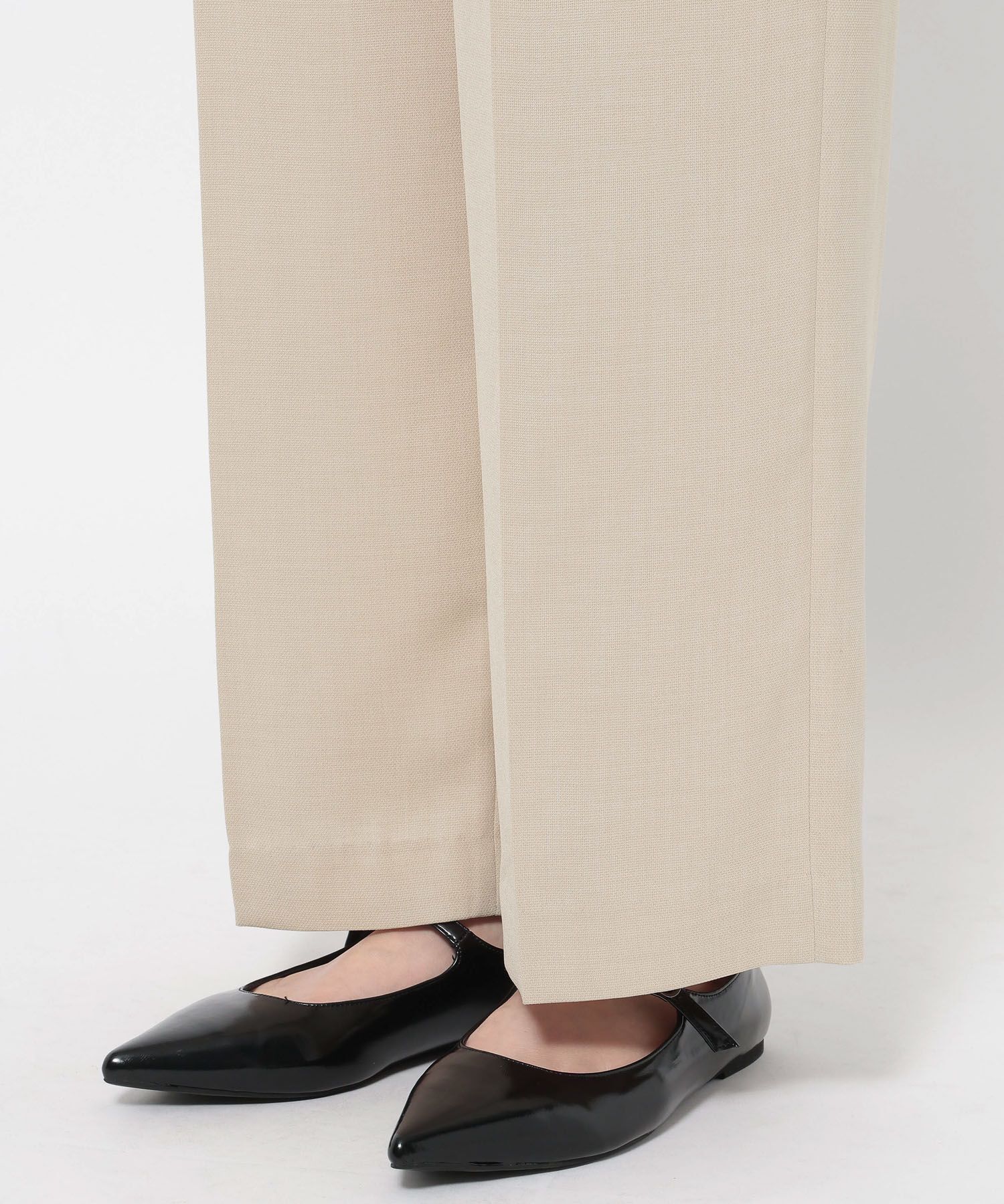 LOWRYS FARM「バスケットワイドパンツ」|スラックス|