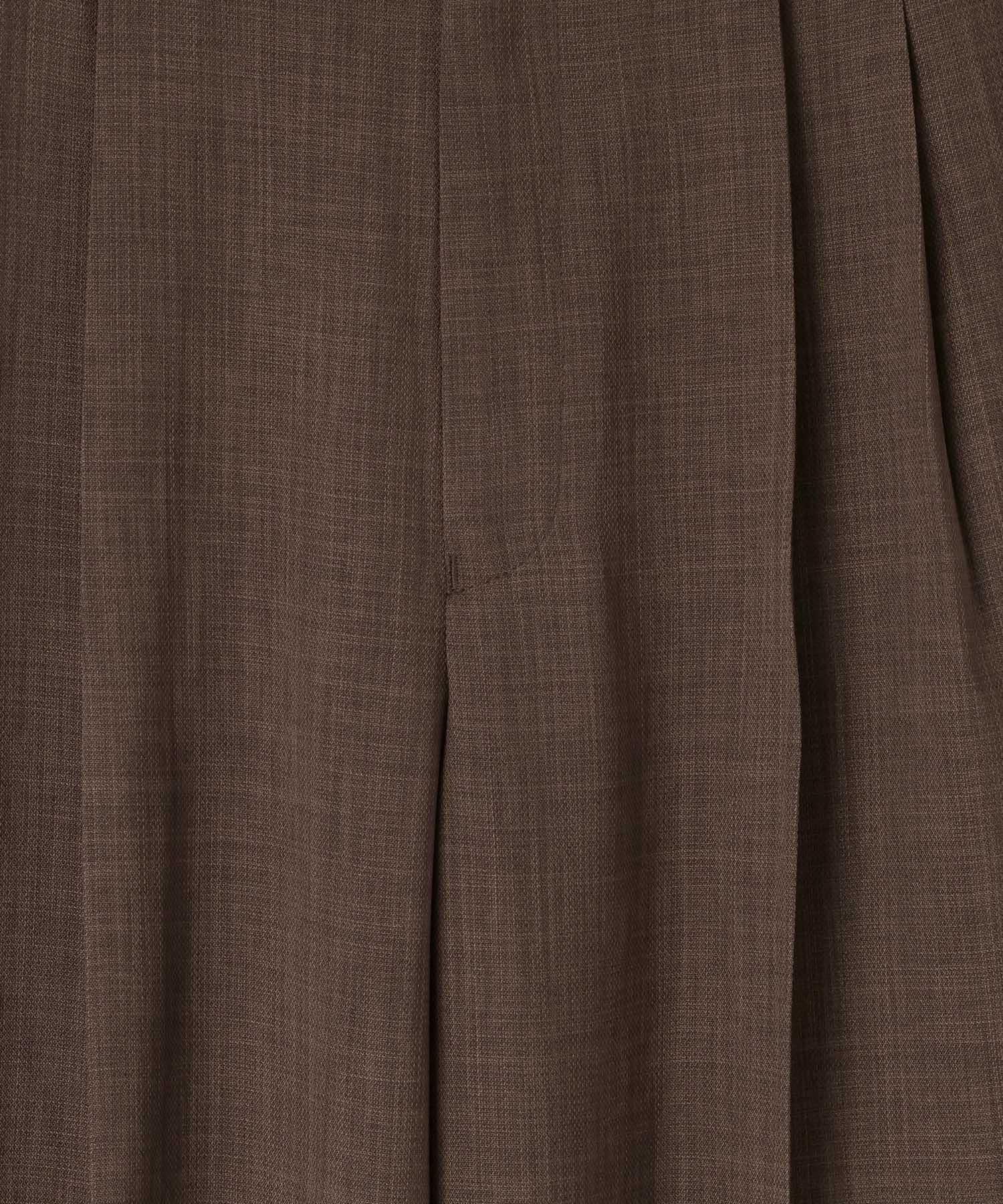 LOWRYS FARM「バスケットワイドパンツ」|スラックス|