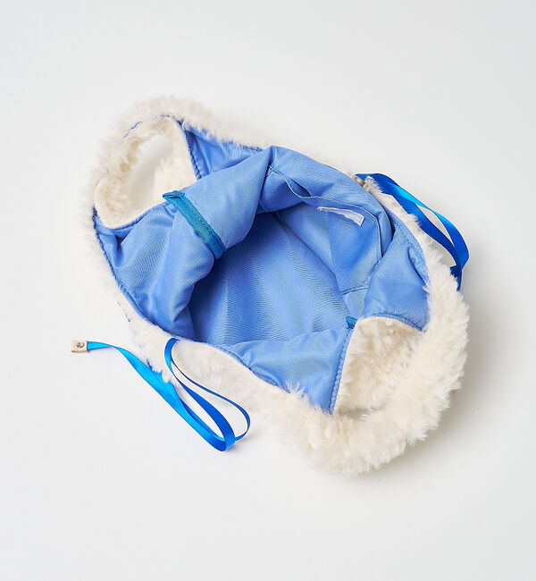 collex「【WEB限定】【EARTH MADE】ボア テープ マルシェバッグ」|ハンドバッグ|