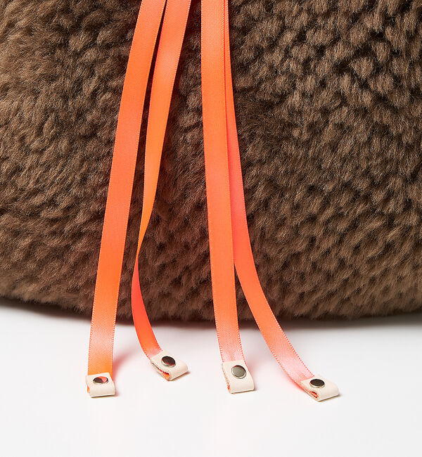 collex「【WEB限定】【EARTH MADE】ボア テープ マルシェバッグ」|ハンドバッグ|