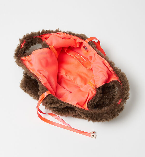 collex「【WEB限定】【EARTH MADE】ボア テープ マルシェバッグ」|ハンドバッグ|