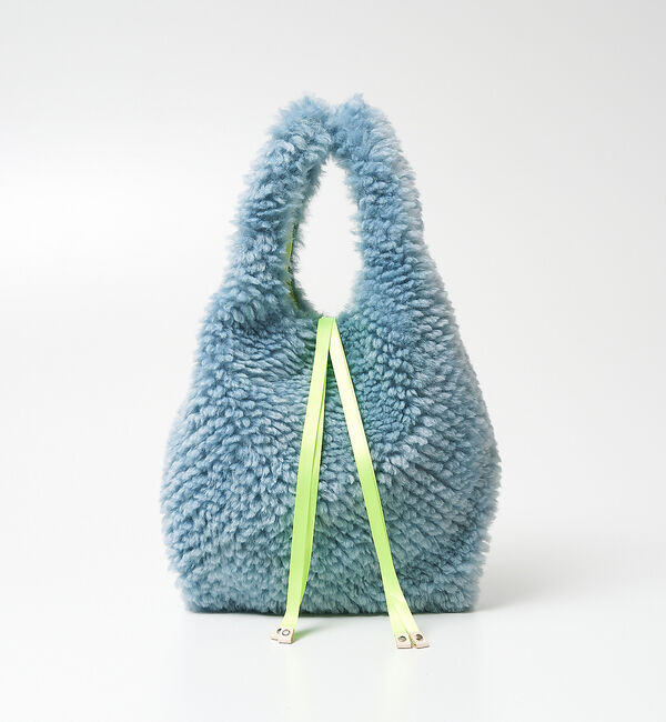 collex「【WEB限定】【EARTH MADE】ボア テープ マルシェバッグ」|ハンドバッグ|