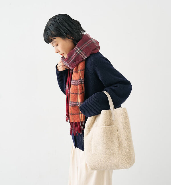 collex「2WAYリバーシブルボアトートバッグ」|トートバッグ|