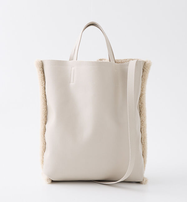 collex「2WAYリバーシブルボアトートバッグ」|トートバッグ|