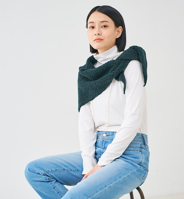collex「トライアングルニットストール」|マフラー|