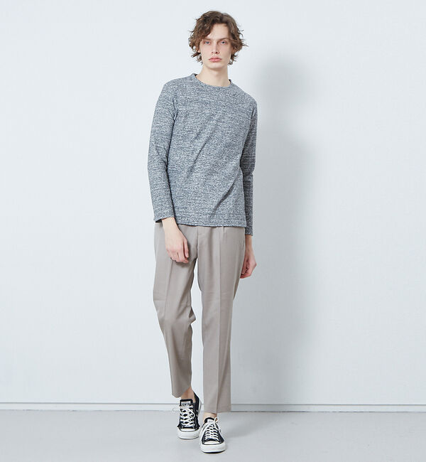 ABAHOUSE「【セットアップ対応】ライトウール スリム テーパード パンツ」|その他|