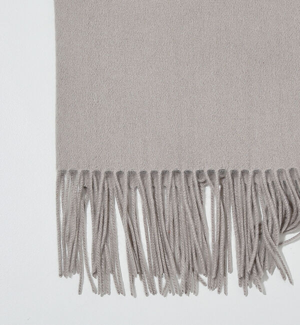 ABAHOUSE「ウール&times;カシミヤ ベーシック マフラー 幅70&times;長さ180」|マフラー|