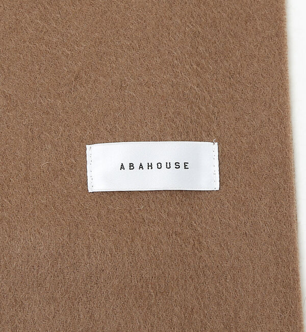 ABAHOUSE「【カシミヤ100%】 細幅 ベーシック マフラー 30&times;164」|マフラー|